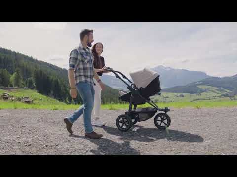 tfk mono2 Kombikinderwagen beim Wandern