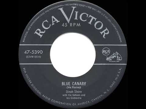 1953 HITS ARCHIVE: Blue Canary - Dinah Shore
