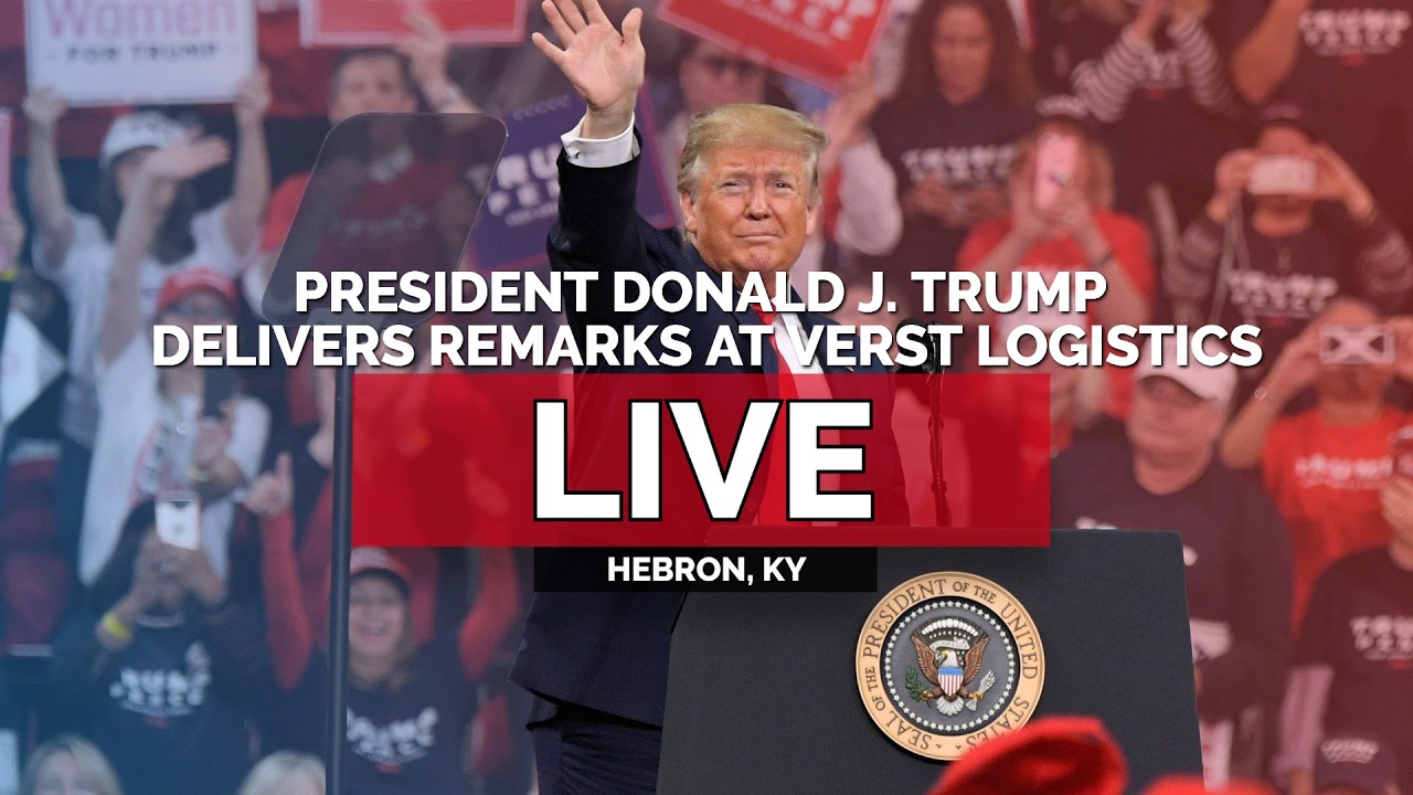 LIVE: President Trump Delivers Remarks at Verst Logistics - 03/11/26