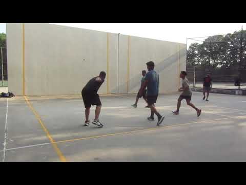 Hoover Park - Leyva & Moose vs Patrick & Vic D - Doubles Filmed By Handball Social - 7.30.2025