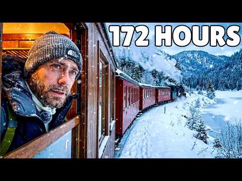 Surviving On The World’s Longest Train Ride in -48°C 🇷🇺