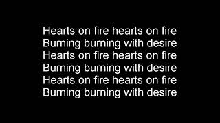 Hammerfall - Hearts On Fire (Lyrics)