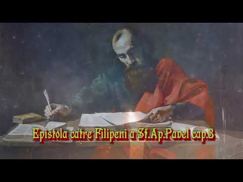 Epistola Sf Apostol Pavel catre Filipeni-Citire Literala