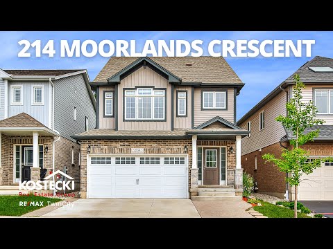 One of a Kind Doon South - 214 Moorlands Crescent - Kitchener Real Estate Video
