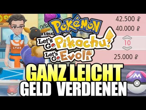 So bekommt ihr Geld & Meisterbälle in Pokémon Lets Go !