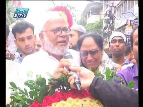 জাতীয় পার্টির কার্যালয়ে এরশাদকে শেষ শ্রদ্ধা