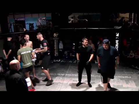 AMATEUR MMA - BRAD KITTRICK VS MARTIN PATTERSON - Risk Fight League 5