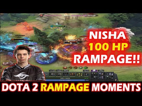 NISHA CRAZY MK 100 HP RAMPAGE DOTA 2