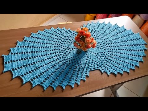 Caminho De Mesa Luísa 💙/ Passo a Passo/ @Rogercroche2