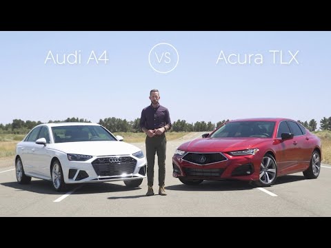 2021 Audi A4 Review & Comparison vs. The 2021 Acura TLX