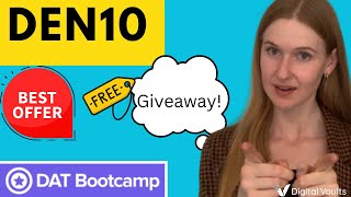 [Use DEN10] DAT Bootcamp Promo Code , Discount, and Coupon Code 2024 - Free Giveaway Details