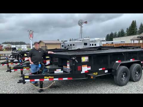 Big Tex 14LP 14K Low Profile Dump Trailer