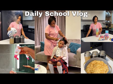 DAILY SCHOOL ROUTINE OF A MOM OF 3