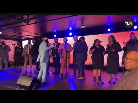 James Hall Worship And Praise sings for The L.I.V.E Church