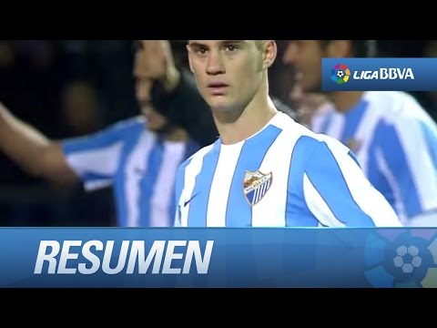 Resumen de SD Eibar (1-2) Málaga CF