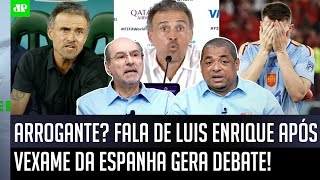 ‘Pô, ele disse isso? Não tem que…’; fala do técnico da Espanha após eliminação na Copa