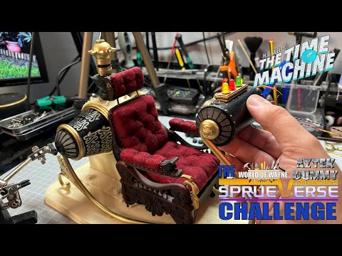 The Sprueverse Challenge - Build the 1960 1:6 Scale Time Machine - Part 3 - Pieces of Time