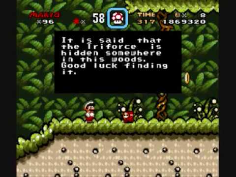 SMW Custom Music - Track 24 (The Legend Of Zelda: Twilight Princess - Sacred Grove)