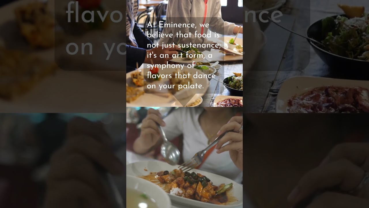 EMINENCE FOOD AD by Zahir Abbas – Pro. Video Edit