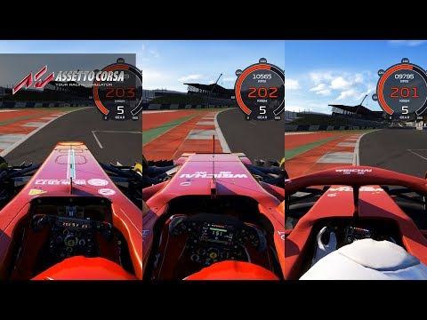 F1 2013 vs. F1 2017 vs. F1 2021 Onboard Comparison @ Red Bull Ring | Assetto Corsa