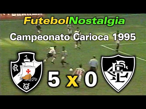 Vasco 5 x 0 Entrerriense - 15-02-1995 ( Campeonato Carioca )