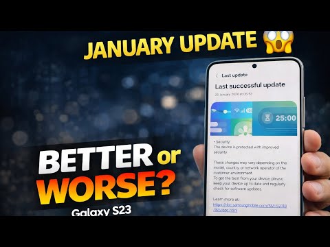 Samsung Galaxy S23 January Security Patch Update Camera Test & Benchmark Comparison(Before vs After)