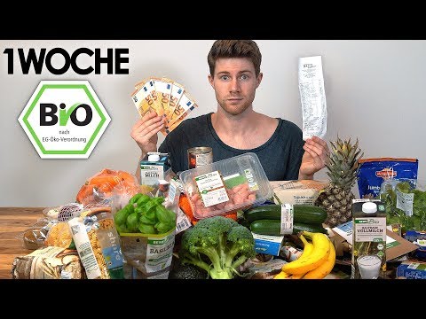 So teuer ist 1 Woche BIO | Selbstexperiment