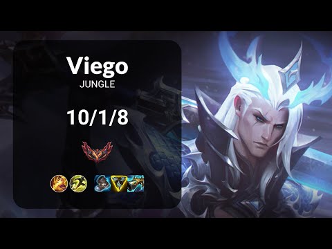 Viego vs Taliyah JUNGLE - KR GRANDMASTER Patch 15.2