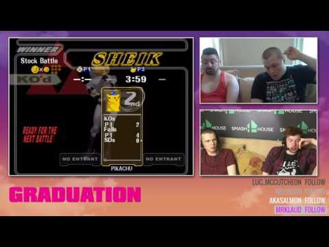 Graduation AM Losers R2 - Chav (Samus, Sheik) vs SpicyTime (Pikachu)