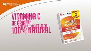 Forté Pharma Vitamina C + Forté Inmuno anuncio