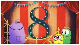 "The Number Eight," Number Songs by StoryBots | Netflix Jr
