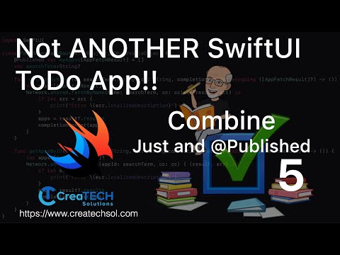 Combine @Published properties and Just Publisher thumbnail