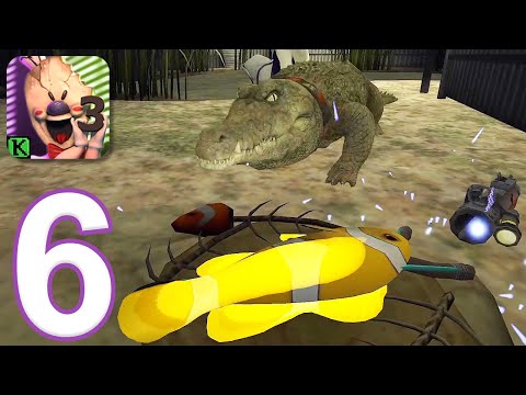Ice Scream 3: Horror Neighborhood - Gameplay Walkthrough Part 6 - Gold Fish and Alligator