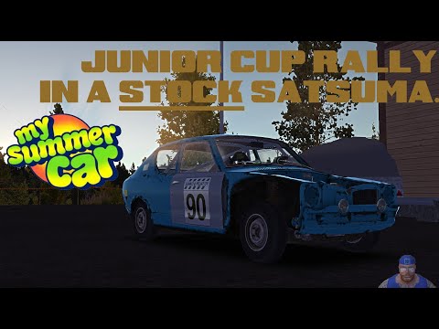 My Summer Car - Trying To Get A Junior Cup, In a STOCK Satsuma AMP.