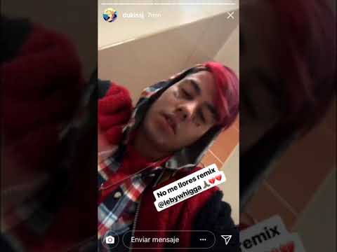 ¡ ADELANTO DE LEBY FT. DUKI - NO ME LLORES RMX !