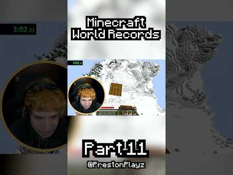 PrestonPlayz Sets 100 IMPOSSIBLE World Records!🔥🎮