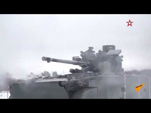 Live test Fire from 2S38