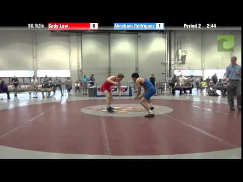 Men 70 KG / 154.25 lbs - Cody Law vs. Abraham Rodriguez