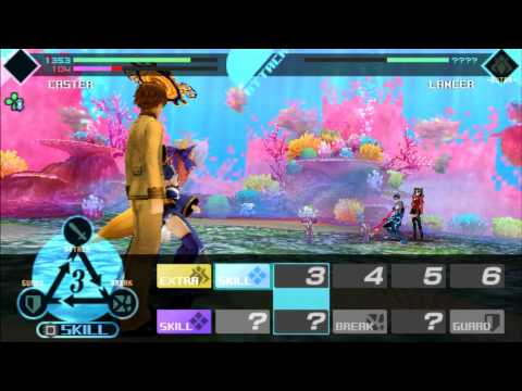 Fate/Extra: Caster Vs Lancer(Cu Chulainn)