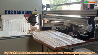 Máy cưa lọng Cnc Woodmaster 1200-2500mm Lọng chân ghế siêu nhanh