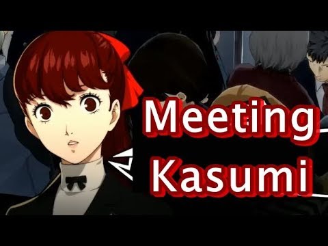 Persona 5 The royal: Meeting Kasumi English Translation