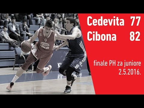 Juniori I Cibona - Cedevita, finale PH (2.5.2016.) I KK Cedevita TV