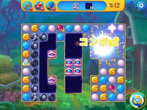 Fishdom level 6107 no boosters フィッシュダム ノーマル [Friend's]