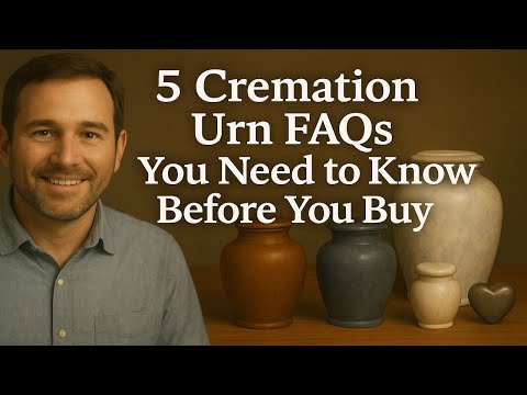 5 Cremation Urn FAQs You Need to Know Before You Buy!