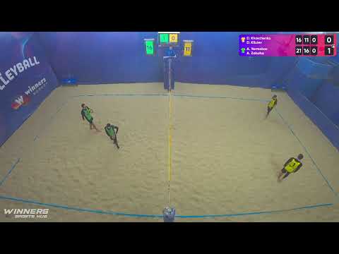 23:20 D. Kharchenko / D. Kliuiev - A. Yermakov / A. Zabuha 10.01.2023 | Winners Beach Volleyball