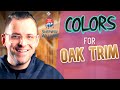 Living Room Paint Colors That Go With Honey Oak Trim
