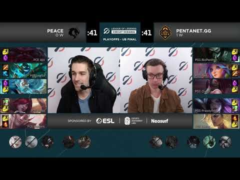 Pentanet.gg v Peace - Game Two | Playoffs Day 2 | LCO Split 1 (2021)