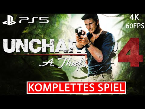 UNCHARTED 4 Gameplay Walkthrough FULL GAME Deutsch [4K 60FPS PS5] Kein Kommentar Part 1