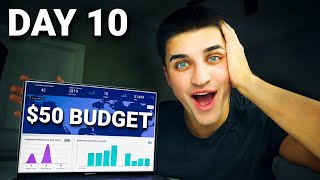 Beginner Tries Dropshipping with Only $50 - Part 2 (REALISTIC RESULTS)