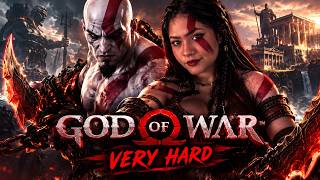 🔥 GOD OF WAR 1 — VERY HARD NA RAÇA | LIVE (DUBLADO)